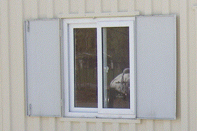 Shipping Container Window Shutter
